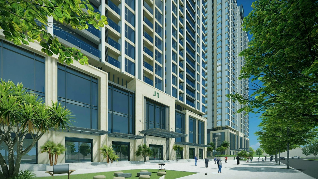 Jade Square là dự án hiếm hoi tại Tây Hồ Tây có kế hoạch ra mắt trong tháng 7.