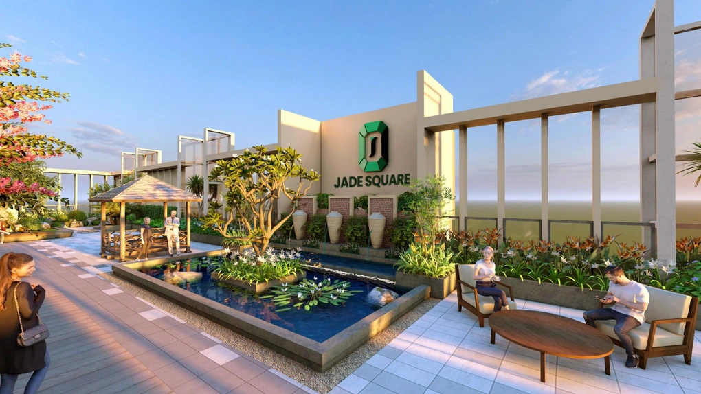 Tiện ích Sky-garden của Jade Square.